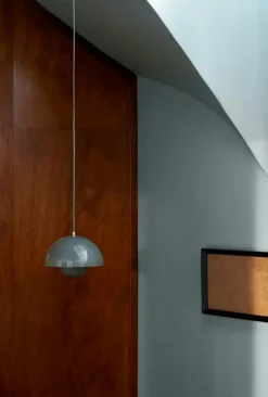 Flowerpot VP1 Pendel, Chrome-Plated