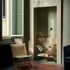 &Tradition Fönsterlampor|Pendellampor-Flowerpot VP10 Pendel, Mustard