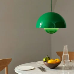 Flowerpot VP7 Pendel, Signal Green