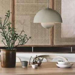 Flowerpot VP7 Pendel, Signal Green