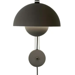 &Tradition Vägglampor-Flowerpot VP8 Vägglampa, Matt Black