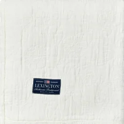 Flowers Jacquard Överkast 160x240 cm, Vit