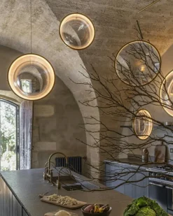 DCWéditions Ljuskronor & Takkronor|Pendellampor-Focus X5 Ljuskrona, Guld