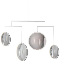 DCWéditions Ljuskronor & Takkronor-Focus X4 Ljuskrona, Mattvit