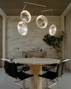 DCWéditions Ljuskronor & Takkronor-Focus X4 Ljuskrona, Mattvit