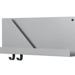 Folded Hylla 22x96 cm, Grå