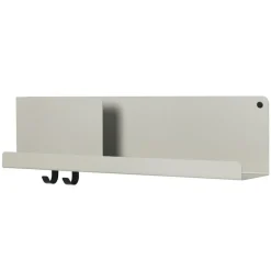 Folded Hylla 22x96 cm, Grå