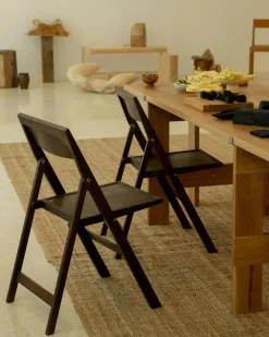 Frama Stolar-Folding Flat Stol, Warm Brown