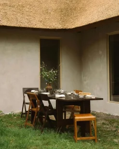 Frama Stolar-Folding Flat Stol, Warm Brown