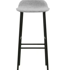 Form Barstol 75 cm, Grå / Ek