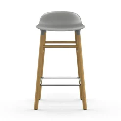 Normann Copenhagen Barstolar & Barpallar-Form Barstol Ekben, 65cm, Grå