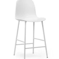Normann Copenhagen Barstolar & Barpallar-Form Barstol Hög Rygg 65 cm Stål, Svart