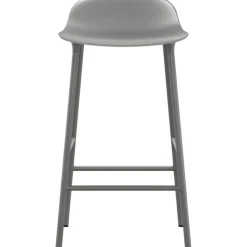 Normann Copenhagen Barstolar & Barpallar-Form Barstol Stålben, 65cm, Svart