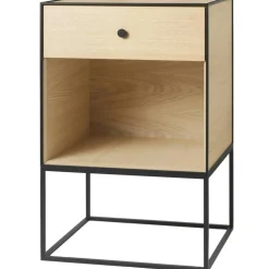 Audo Copenhagen Sängbord & Nattduksbord|Sängbord & Nattduksbord-Frame 49 Sidobord Med 1 Låda, Sand