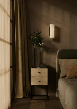 Audo Copenhagen Sängbord & Nattduksbord|Sängbord & Nattduksbord-Frame 35 Sidobord Med 2 Lådor, Sand