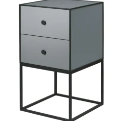 Audo Copenhagen Sängbord & Nattduksbord|Sängbord & Nattduksbord-Frame 35 Sidobord Med 2 Lådor, Sand