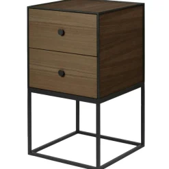 Audo Copenhagen Sängbord & Nattduksbord|Sängbord & Nattduksbord-Frame 35 Sidobord Med 2 Lådor, Sand