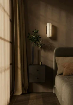 Frame 35 Sängbord Med 2 Lådor, Rökt Ek