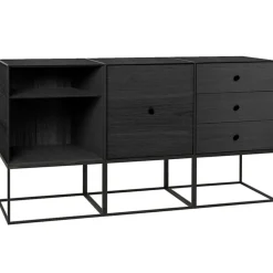 Audo Copenhagen Skänkar & Sideboards-Frame 49 Trio Sideboard Med Underrede, Sand