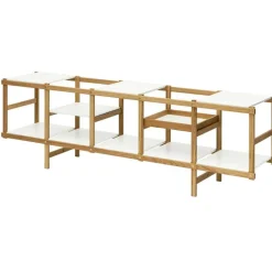 Design House Stockholm Byråer|Bokhyllor-Frame Hyllsystem låg