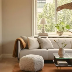 Frame Kudde 50x50 cm, Beige