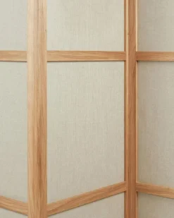 Frame Rumsavdelare Naturlig Ek / Linne, 1 Panel