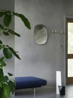 Framed Spegel S, Mörkgrön