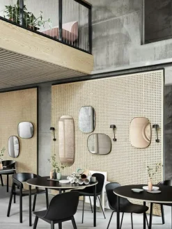 Framed Spegel S, Mörkgrön