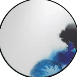 Francis Väggspegel 1100 mm, Vit / Blå