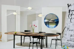 Francis Väggspegel 1100 mm, Vit / Blå