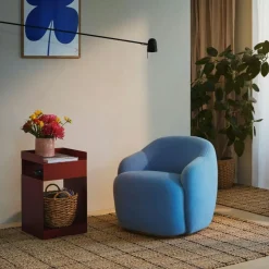 Freja Matta Rutig Natur, 160x230 cm