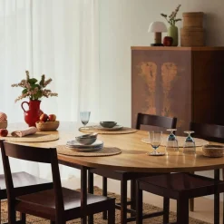 Freja Matta Rutig Natur, 160x230 cm