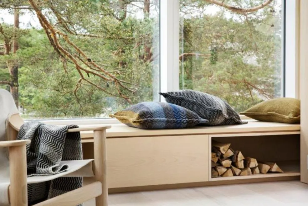 Fri Kudde 60x60 cm, Summer red