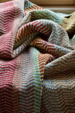 Fri Ullpläd 150x200 cm, Summer Red