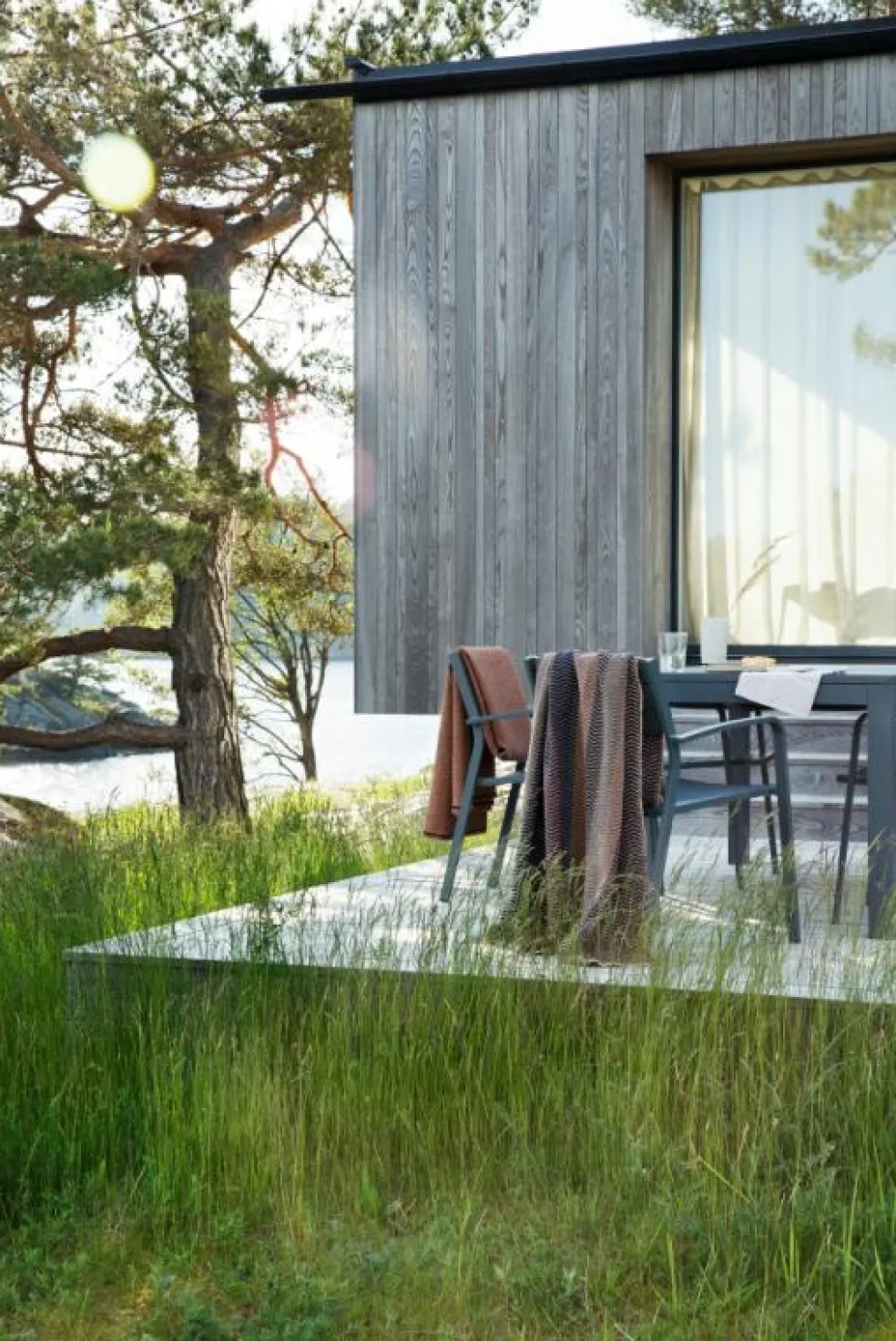 Fri Ullpläd 150x200 cm, Summer Red