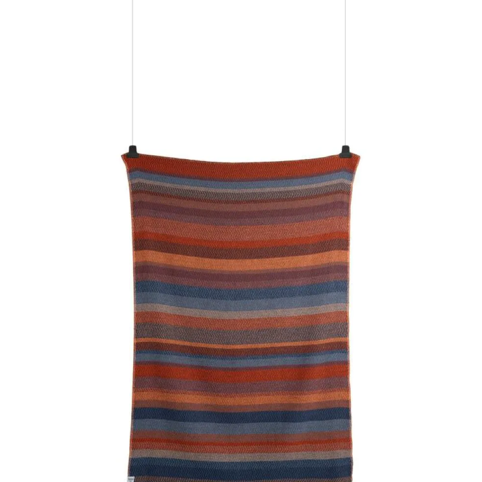 Fri Ullpläd 150x200 cm, Summer Red