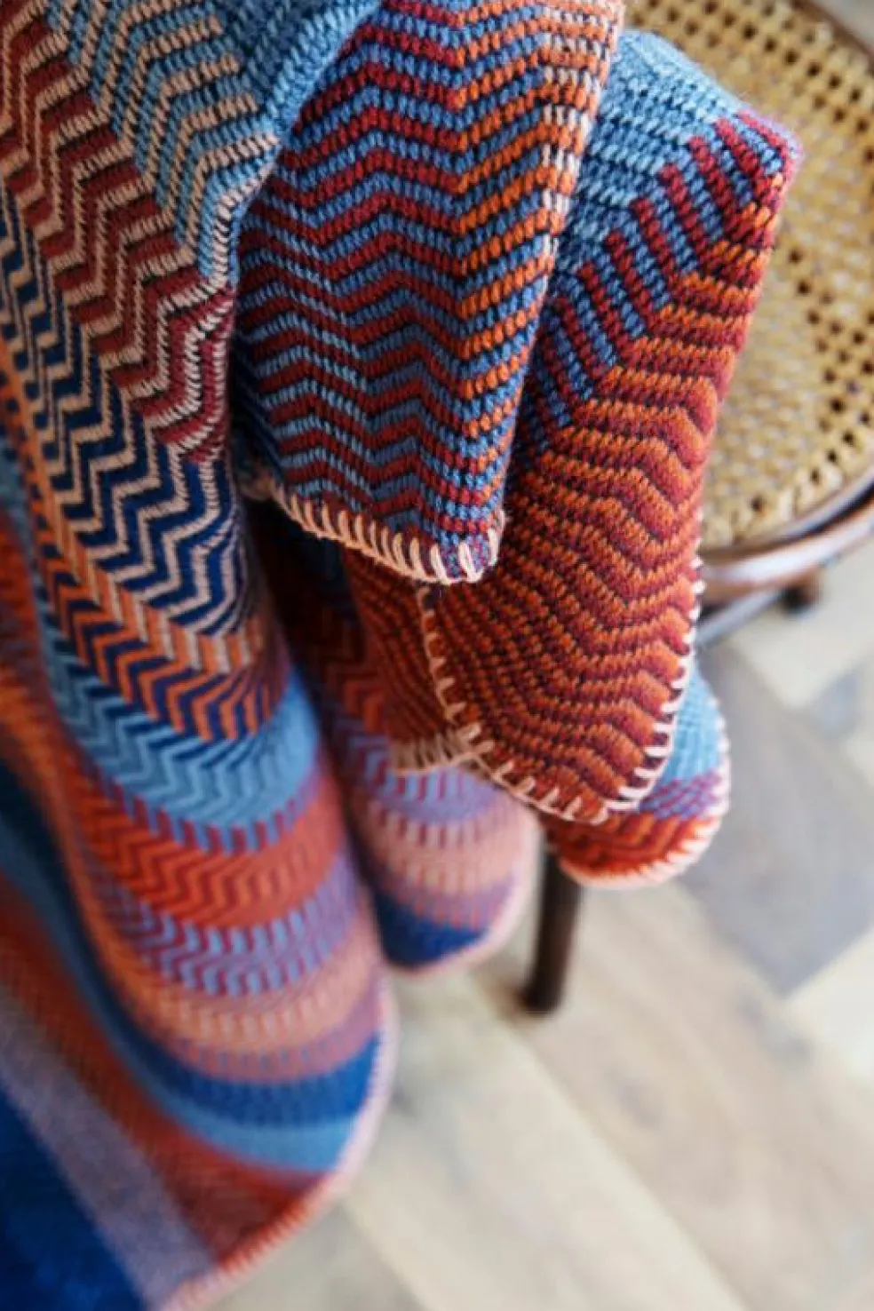 Fri Ullpläd 150x200 cm, Summer Red