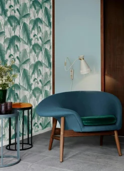 Fried Egg Loungestol, Moonlight white