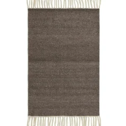 Fringe Matta 60x90 cm, Dusty Blue