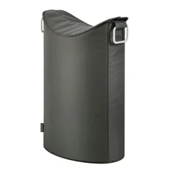 Frisco Tvättkorg 70x45x28 cm, Antracit/Svart