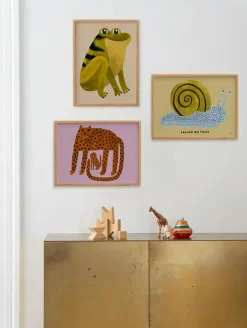 Paper Collective Posters-Frog Poster 50x70 cm