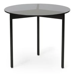 From Above Soffbord 52 cm, Smoke Grey / Black Noir