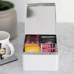 Förvaringsburk Till Tepåsar, Svart