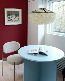 Verpan Ljuskronor & Takkronor|Pendellampor-FUN 10DM Pendel, Mässing / Seashell