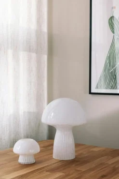 Globen Lighting Ljuslyktor-Fungo 12 Värmeljuslykta, Brun