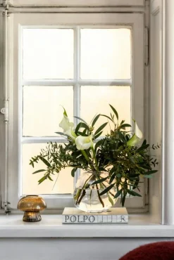 Globen Lighting Ljuslyktor-Fungo 12 Värmeljuslykta, Brun