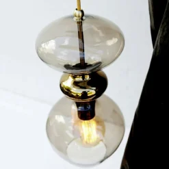 Futura Pendel 18 cm, Smokey Grey