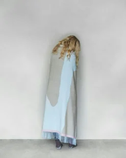 Gallery Pläd 125x170 cm, Sand