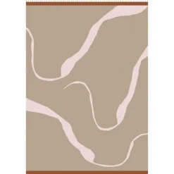 Gallery Pläd 125x170 cm, Sand