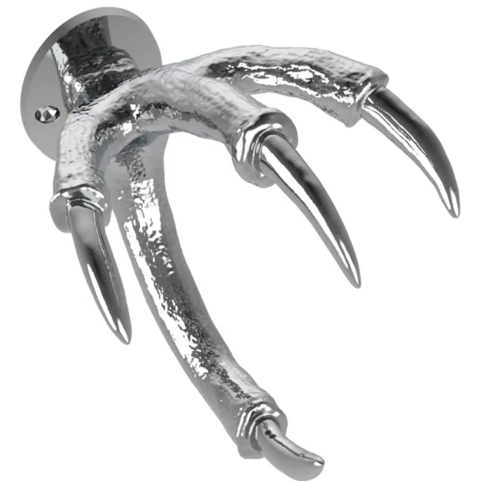 Garden Glory Claw Väggfäste, Silver